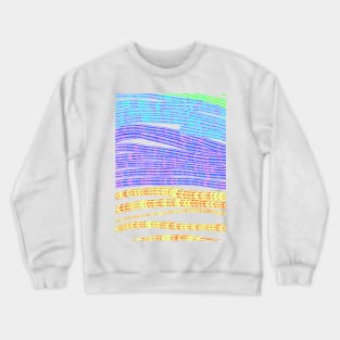 colorful lines abstract stripes background Crewneck Sweatshirt